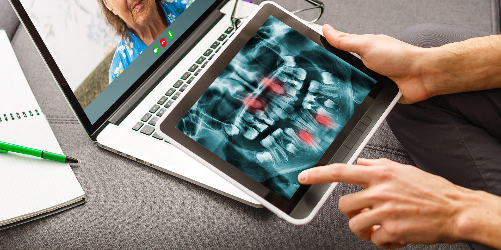 Digital visits to dentist